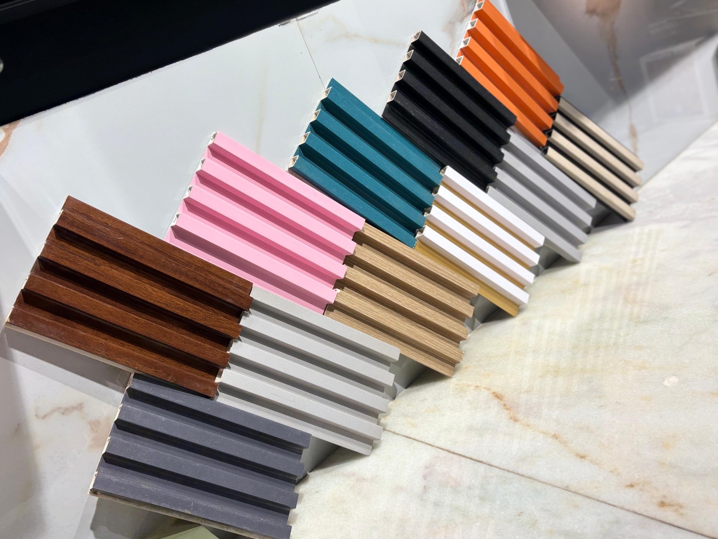 Designer louver edge