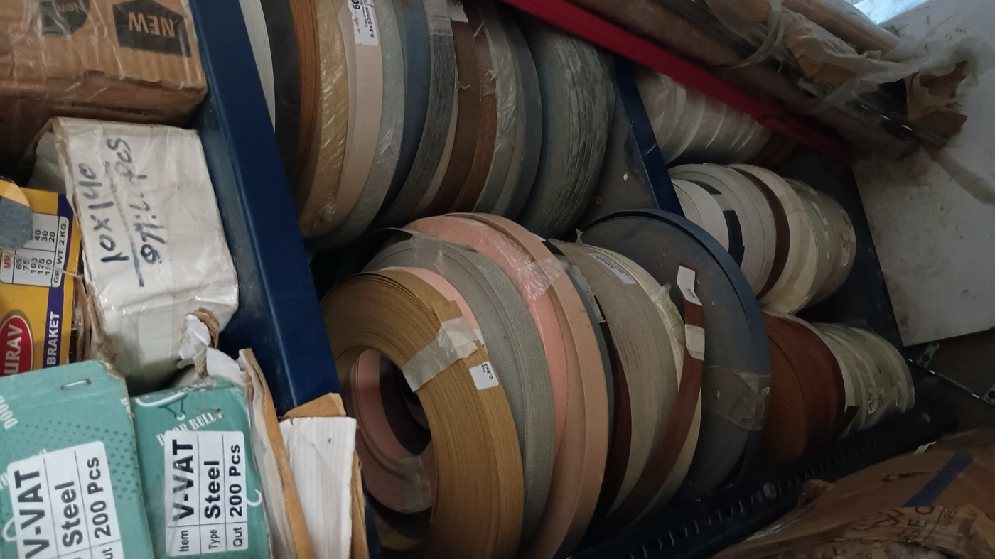 Marine-grade plywood inventory