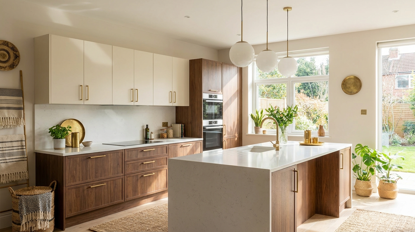 Modular kitchen interior